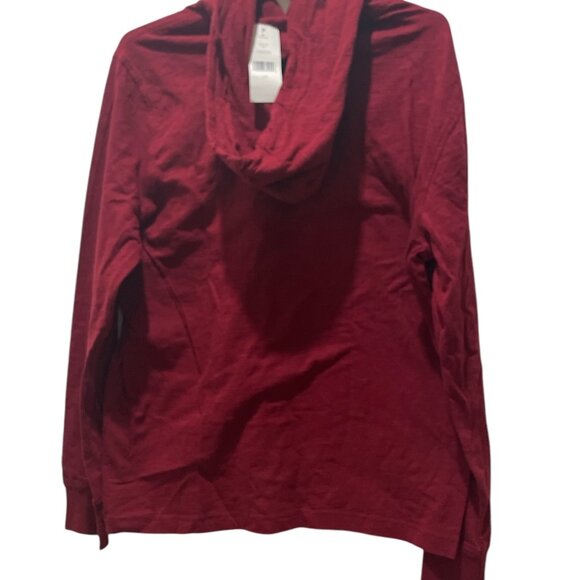 Men's Long Sleeves Hoody, Tommy Hilfiger, L/G, Red, NWT - Picture 6 of 9